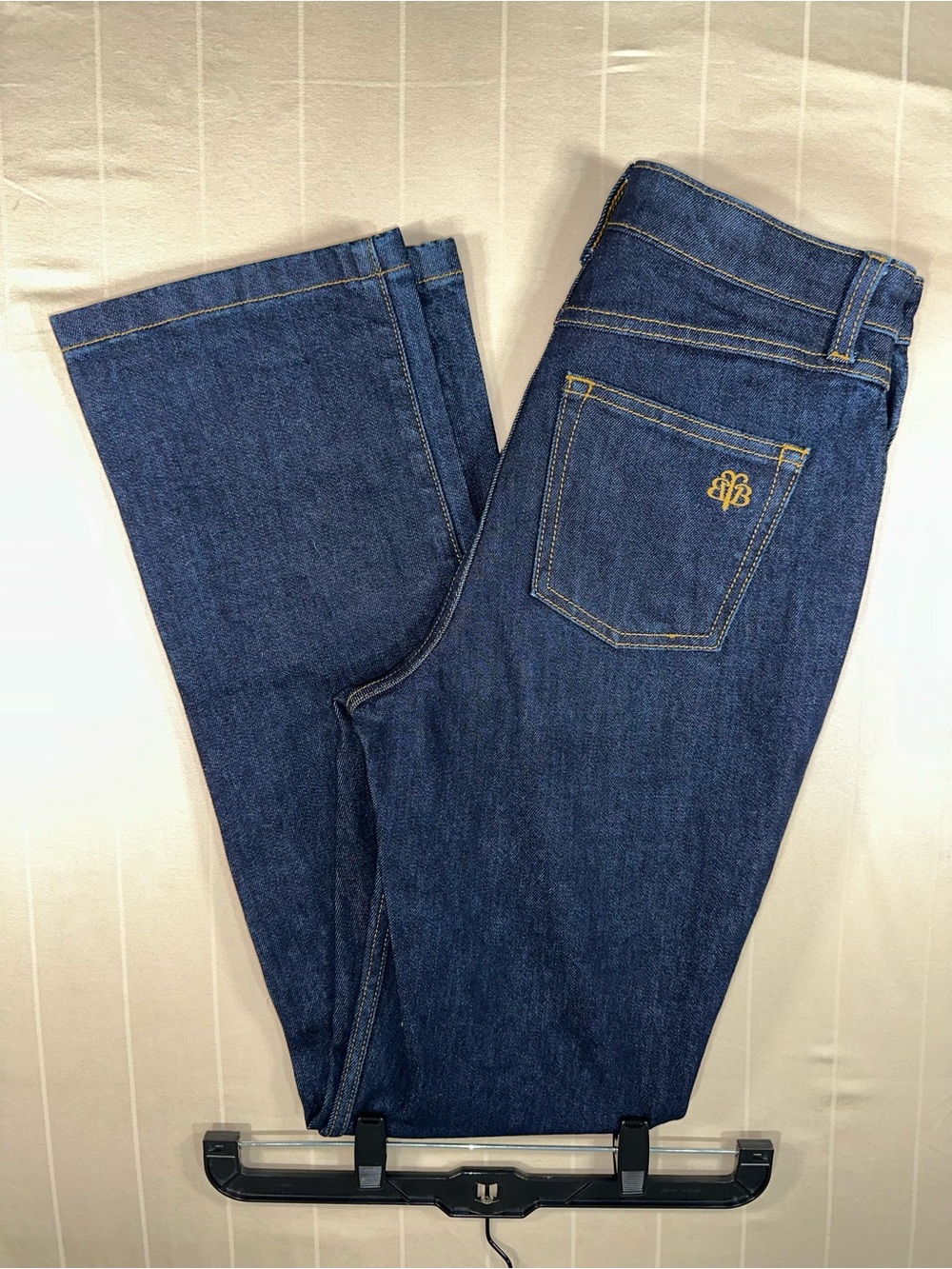 Brooks Brothers Dark Wash High Rise Straight Leg Jeans - Size 4 Like New